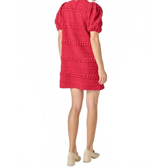 NEW ENGLISH FACTORY women's mini dress in red - Picture 3 of 5